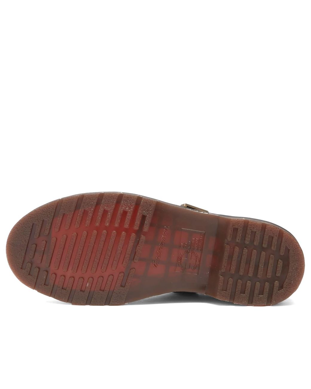 Dr. Martens Leather T-Bar Mary Jane Shoes in Brown | Lyst