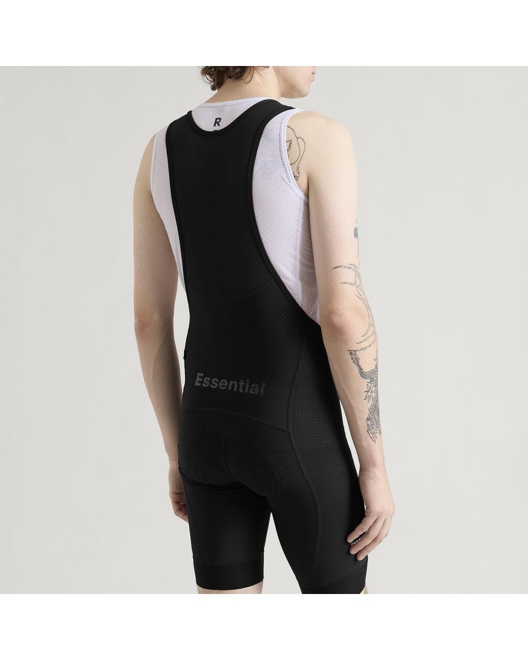 Pas Normal Studios Black Essential Bibs for men