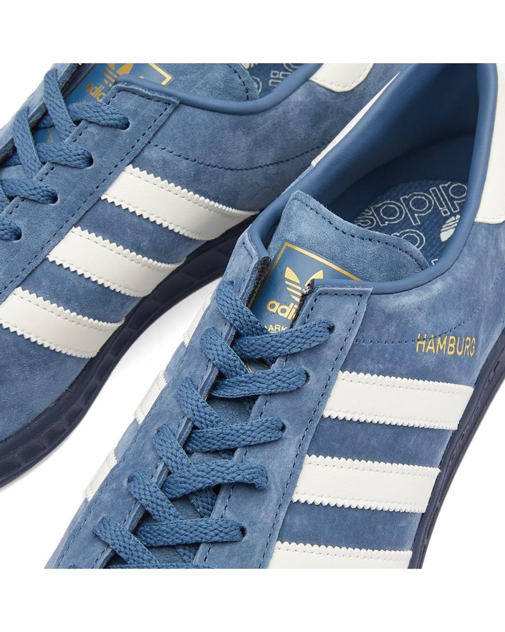 adidas Hamburg Sneakers in Blue for Men | Lyst