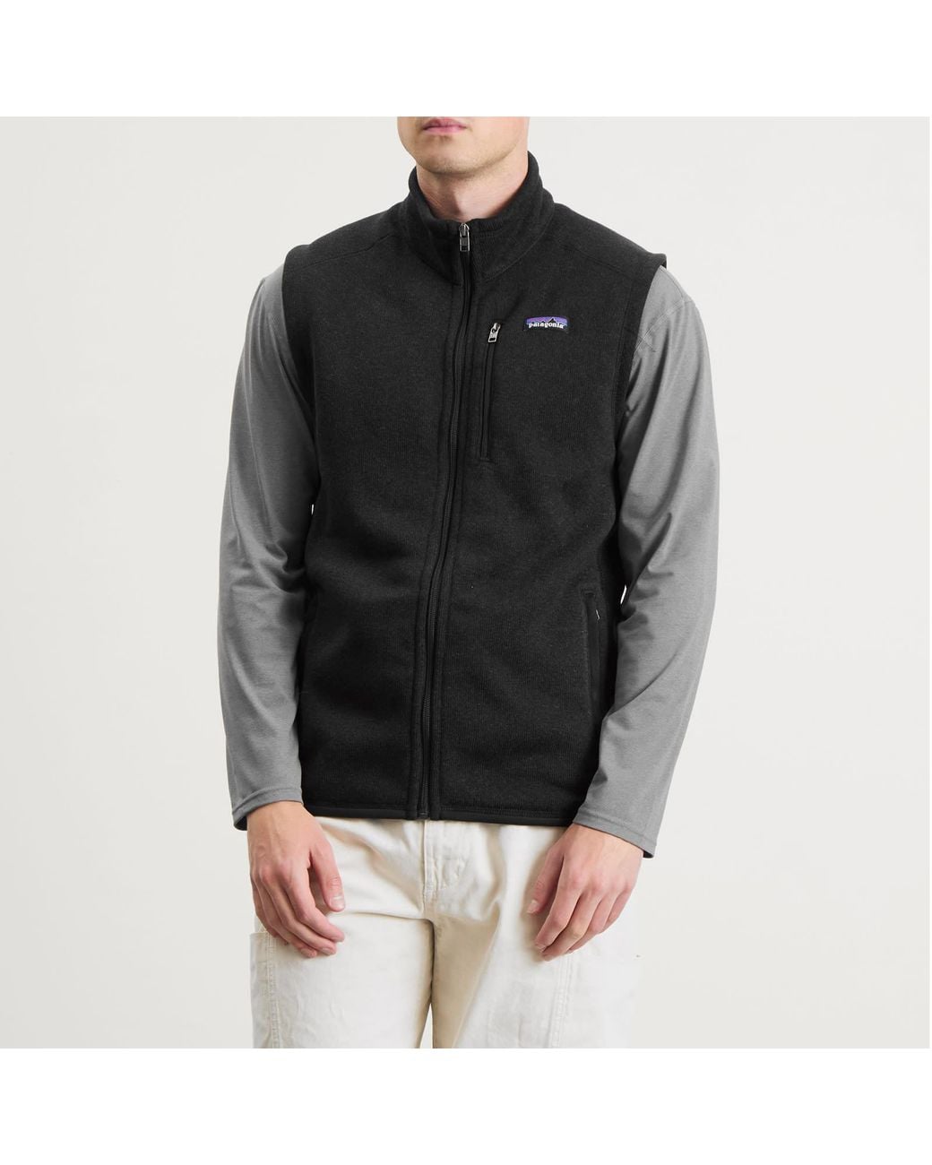 Patagonia Black Better Sweater Vest for men