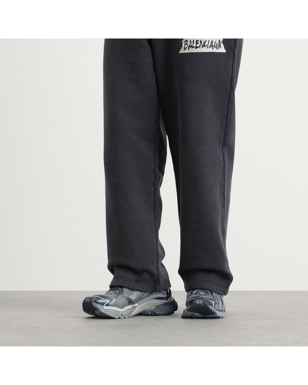 Balenciaga Blue Runner Mesh Sneaker for men