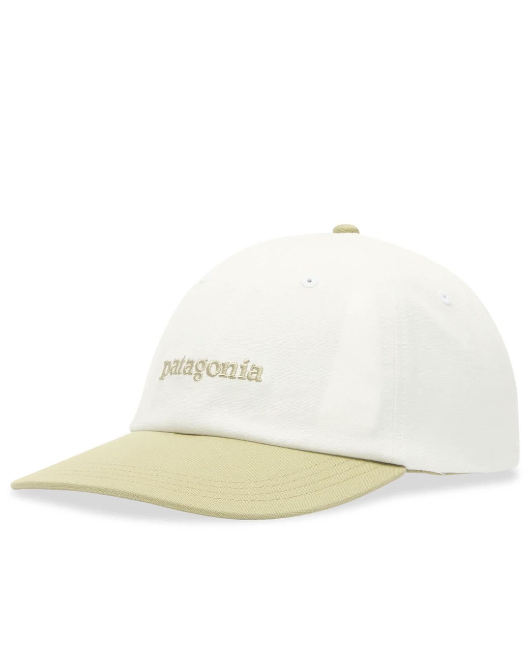 Patagonia Fitz Roy Icon Trad Cap in White for Men | Lyst