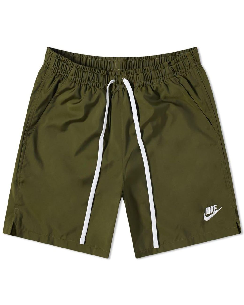 Nike Retro Woven Shorts in Green for Men | Lyst