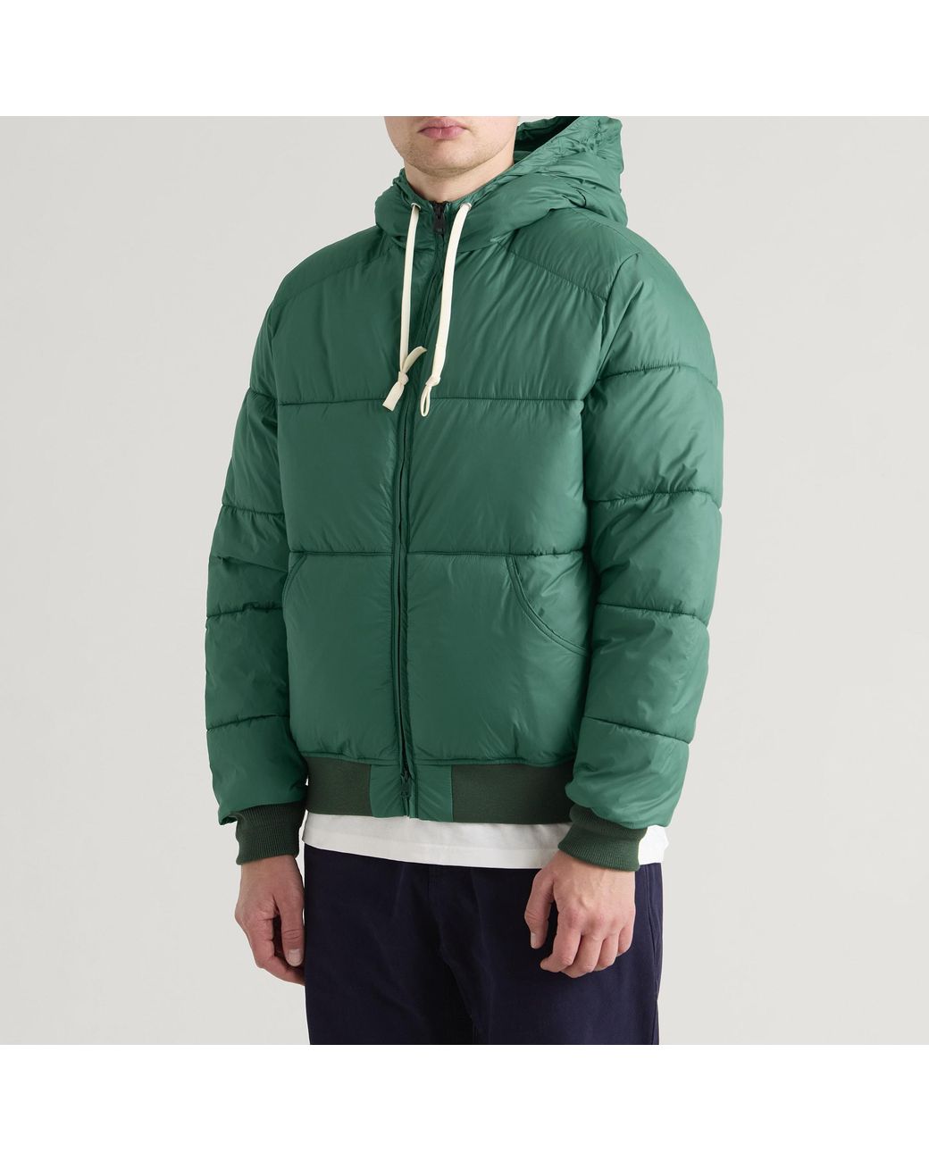 Big Rock Candy Mountaineering Green Alpine Puffer Jacket for men