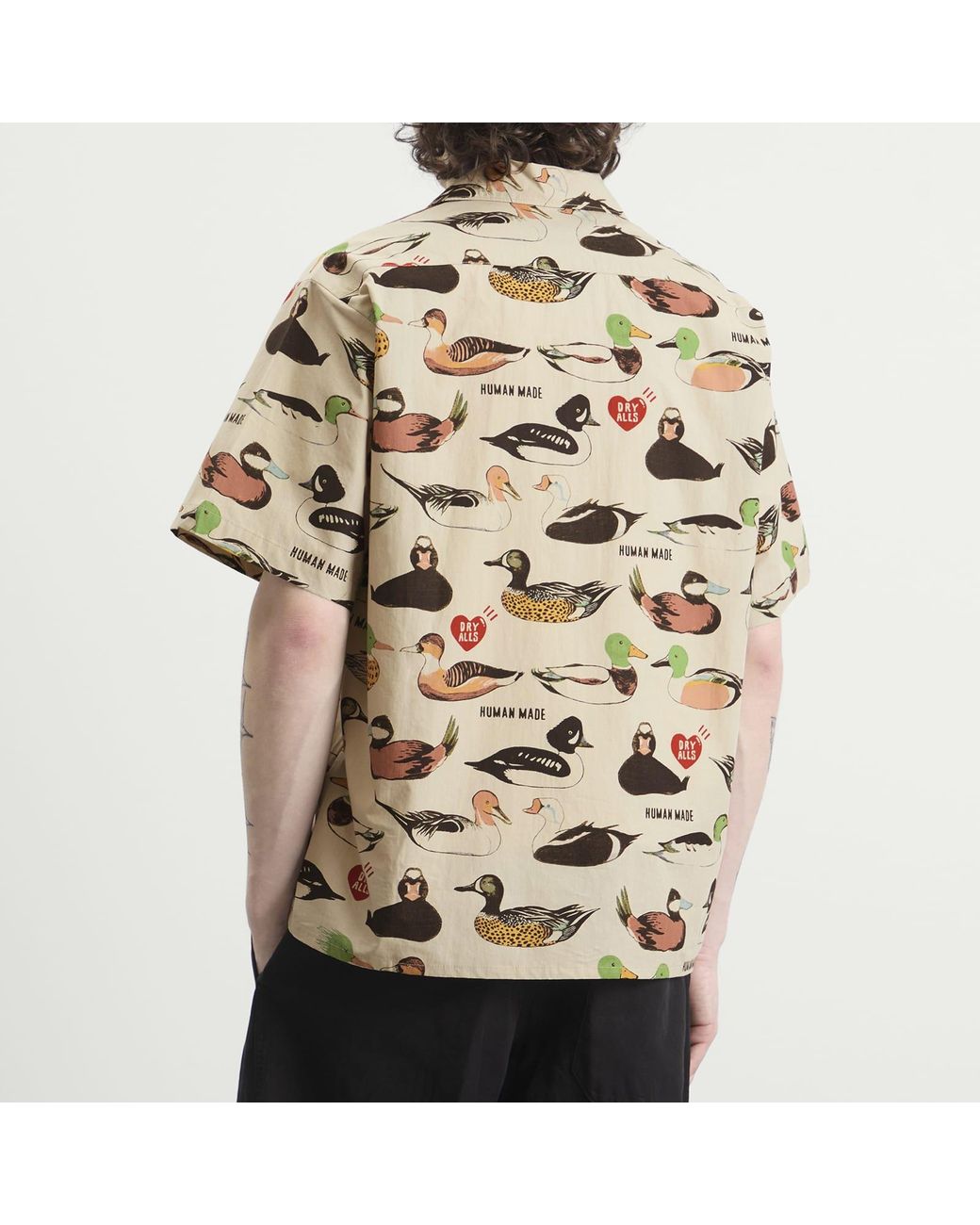 Human Made Natural Decoy Duck Printed Shirt for men