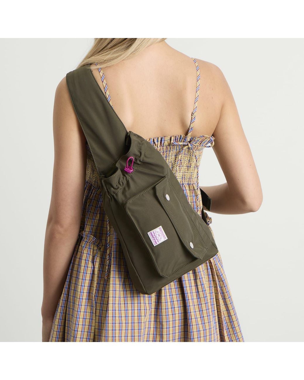 Damson Madder Green Matilda Cross Body Bag