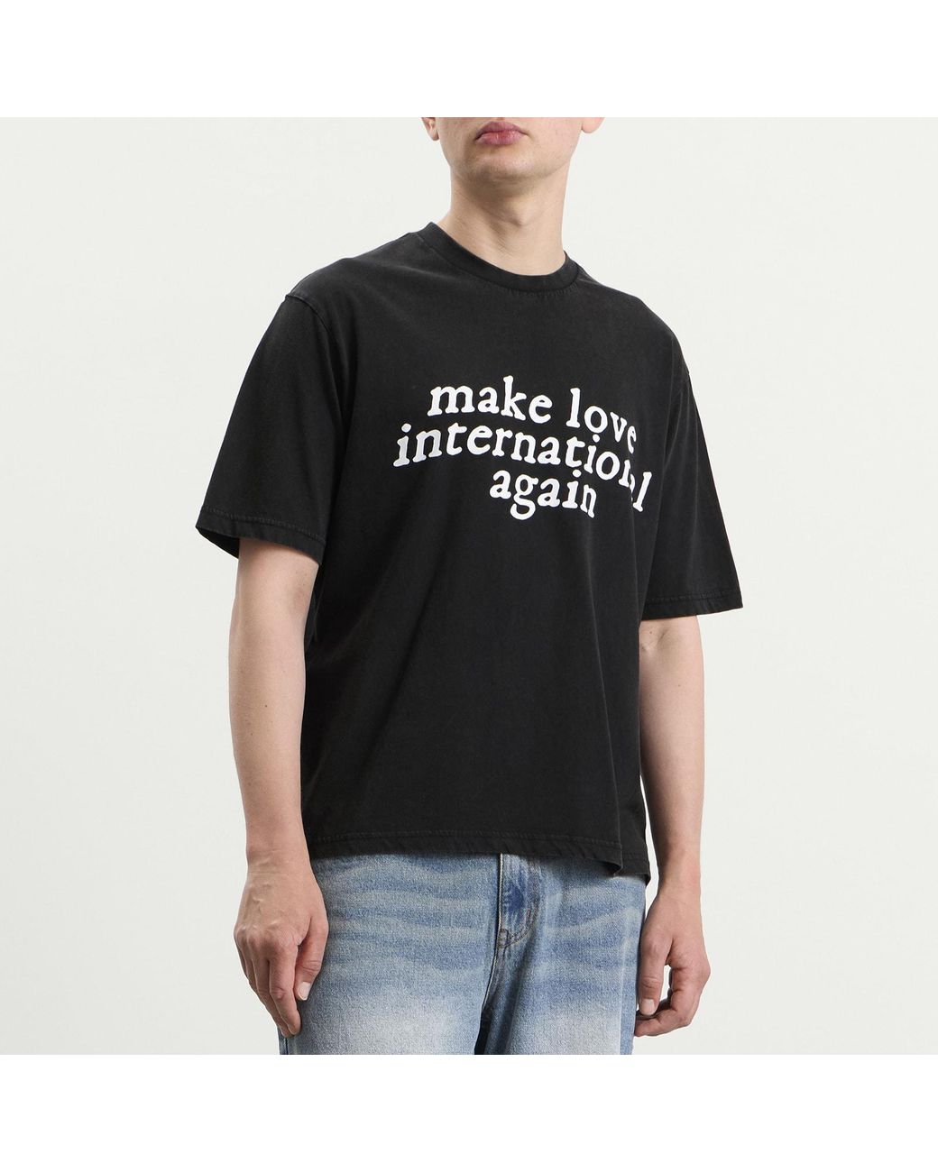 ACMH by Magic Castles Black X Love International Mlia T-Shirt for men