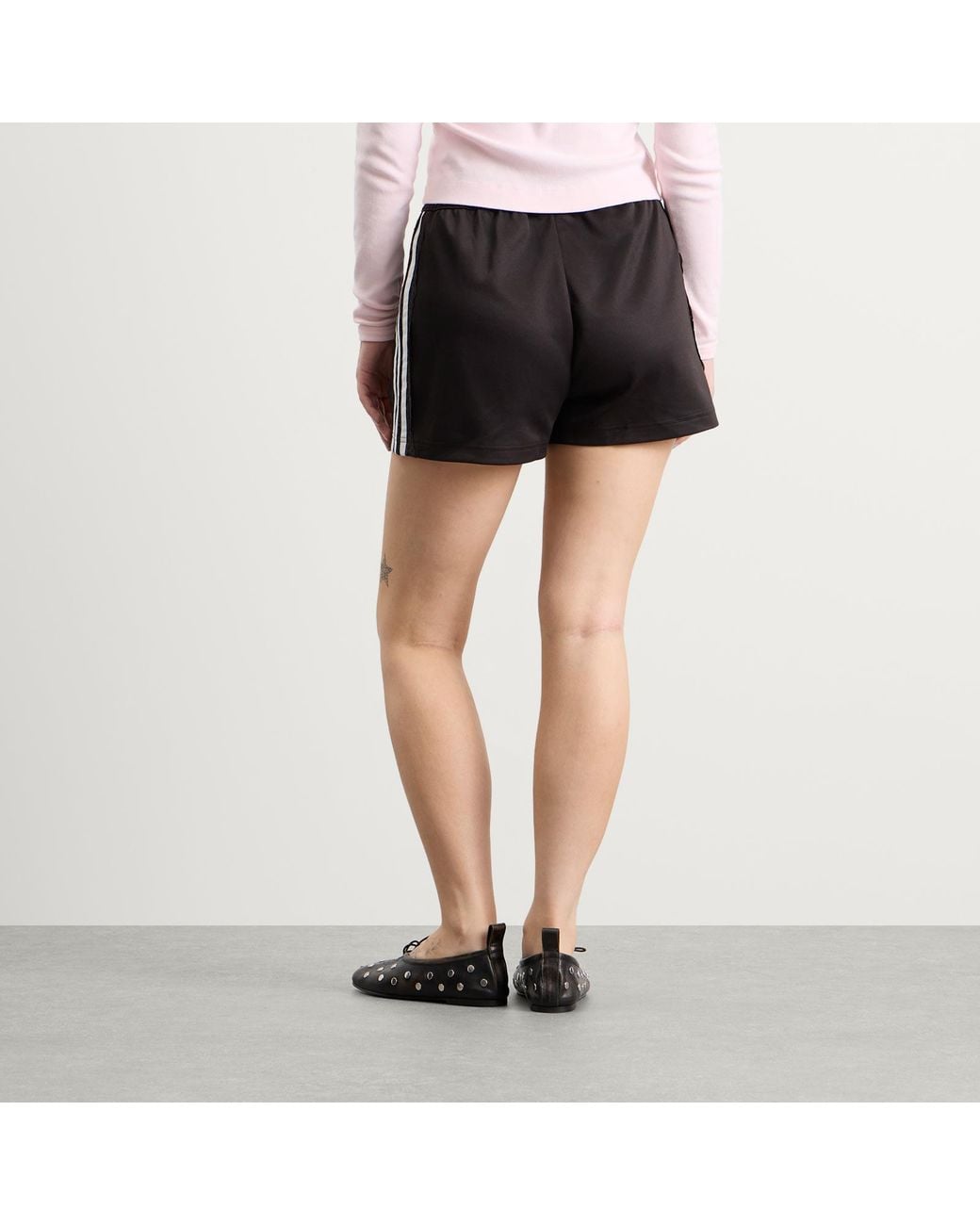 Adidas Black Lace 3 Stripe Shorts