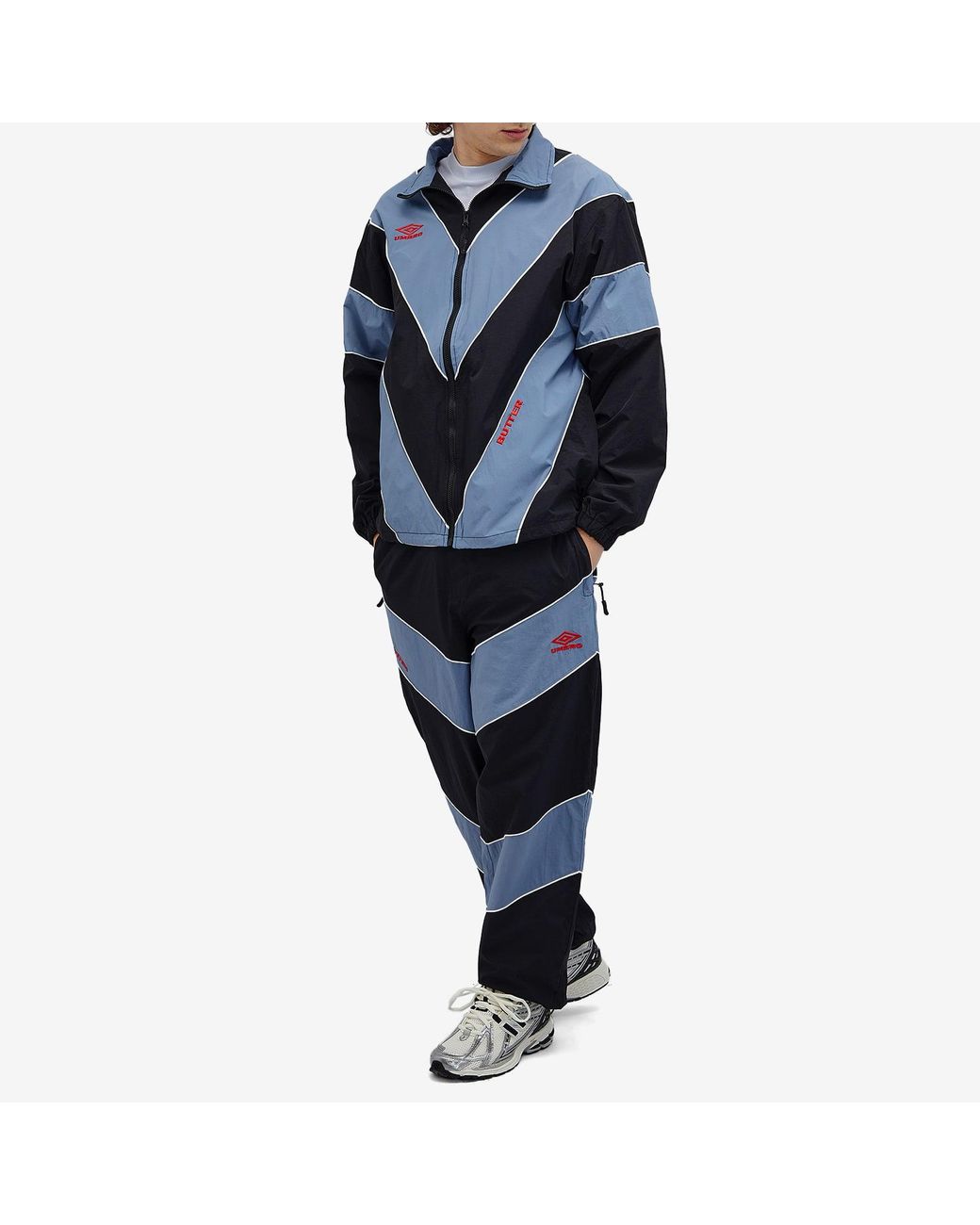 Butter Goods X Umbro Diamond Tracksuit Jacket in Blue for Men | Lyst