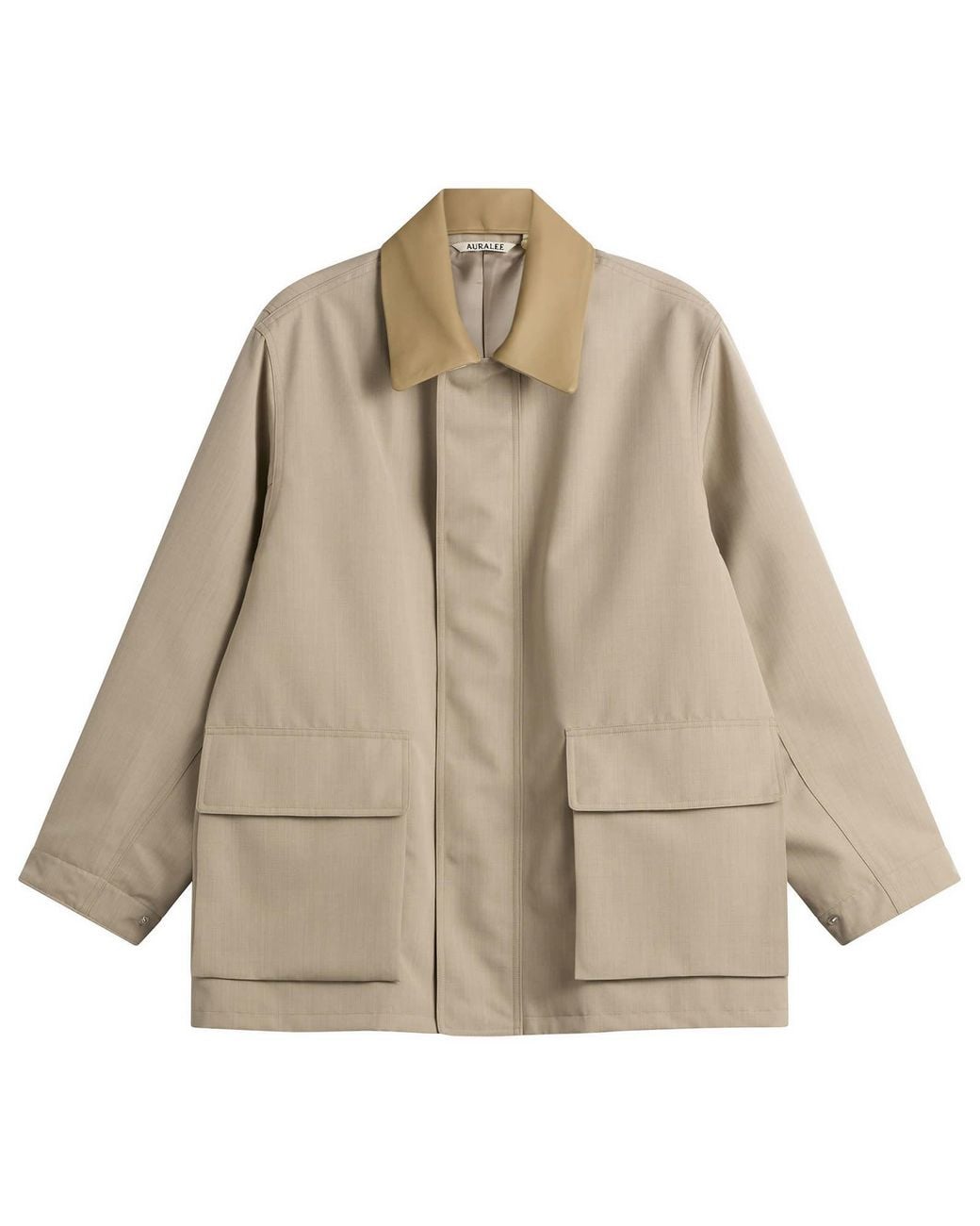 Auralee Natural Wool Max Canvas Blouson