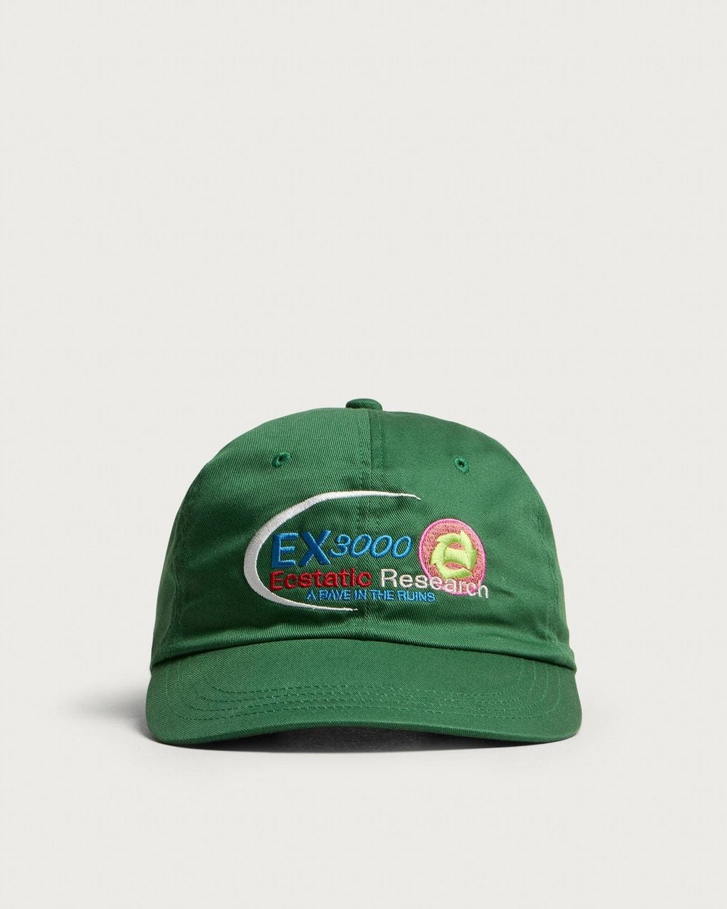 Ecstatic Research Green Supplements Hat for men