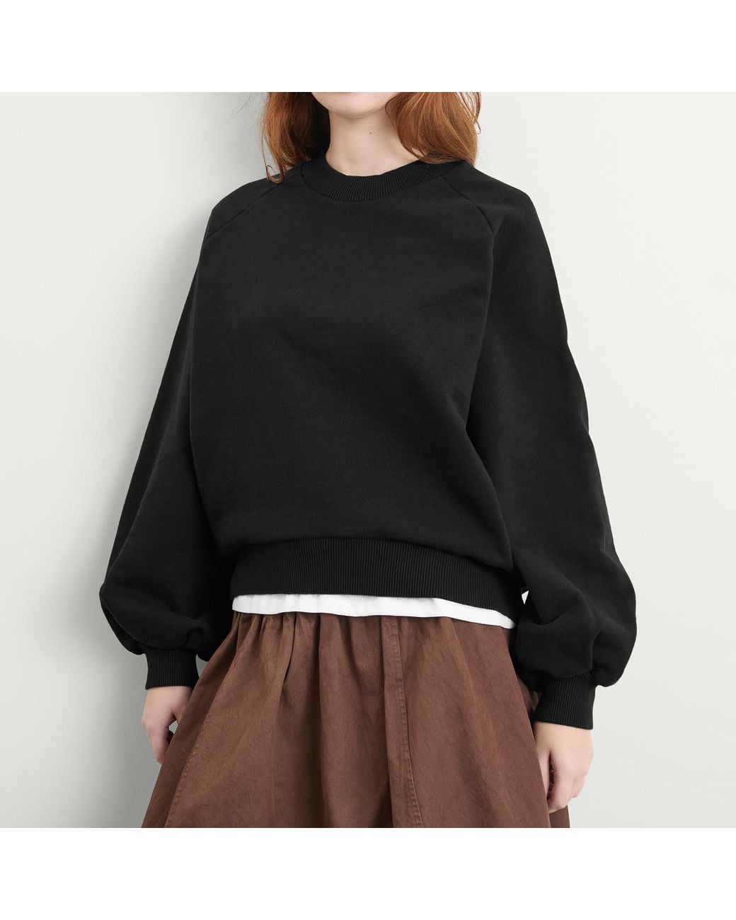 YMC Black Bellow Sleeve Sweatshirt