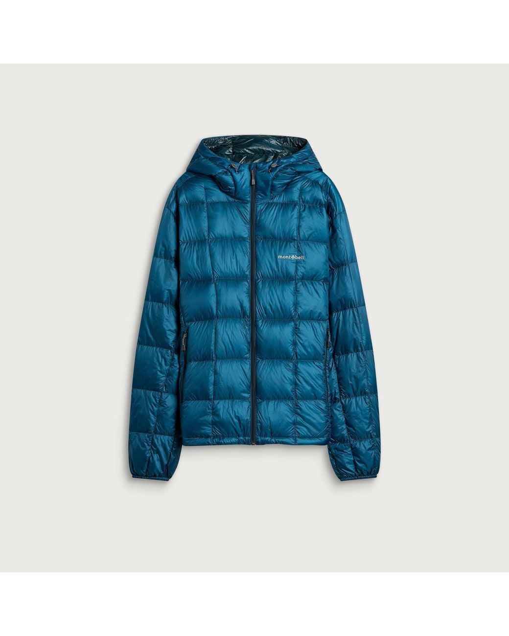 Montbell Blue Superior Down Parka for men