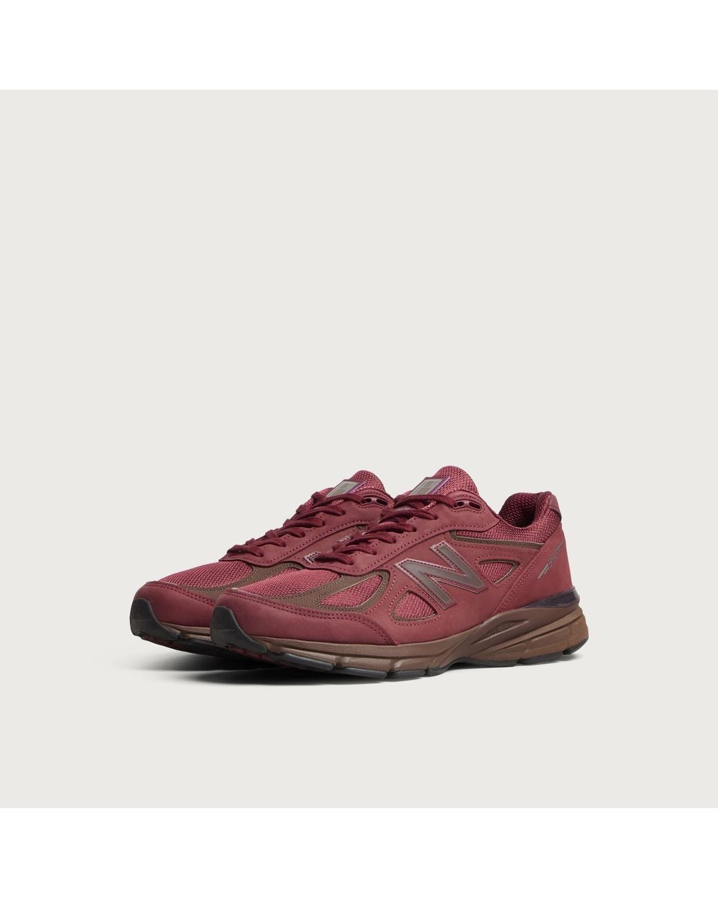 New Balance Red U990Lv4 Made