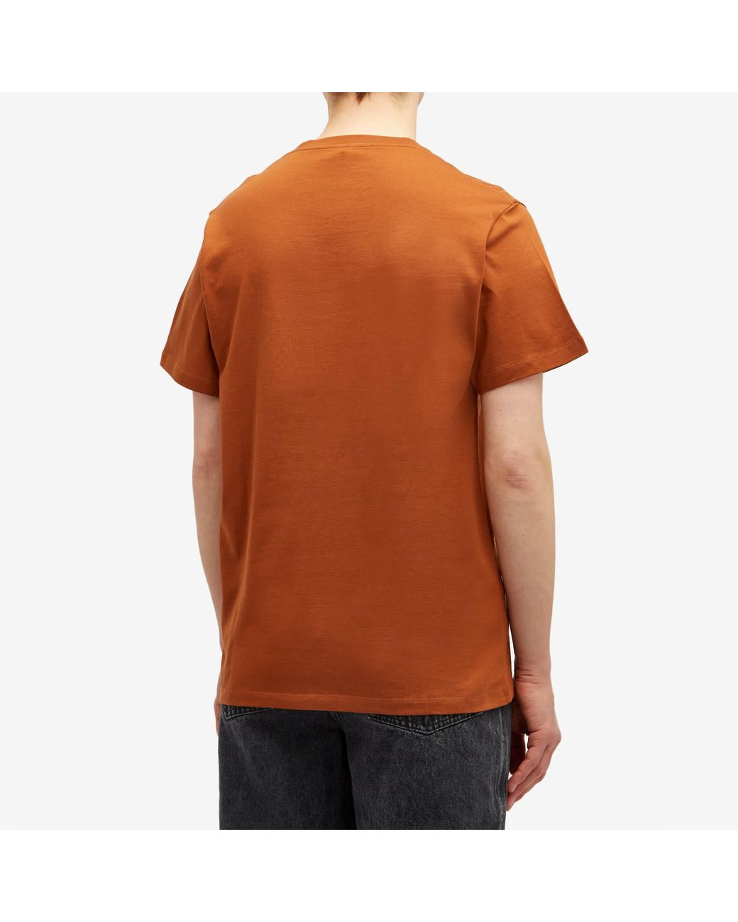 Loewe Anagram T-Shirt in Orange for Men | Lyst