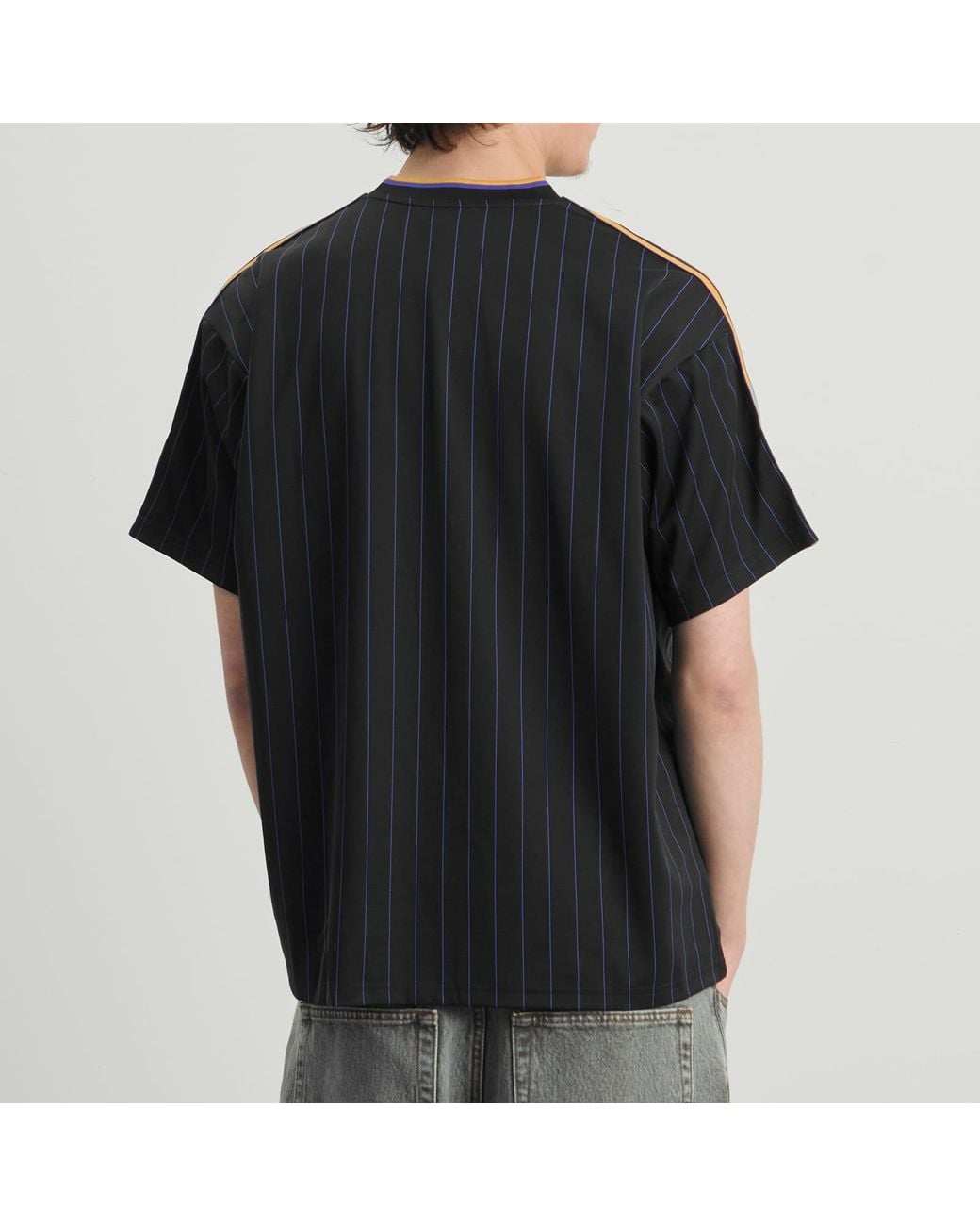 adidas Manchester United Icon Jersey Top in Black for Men | Lyst