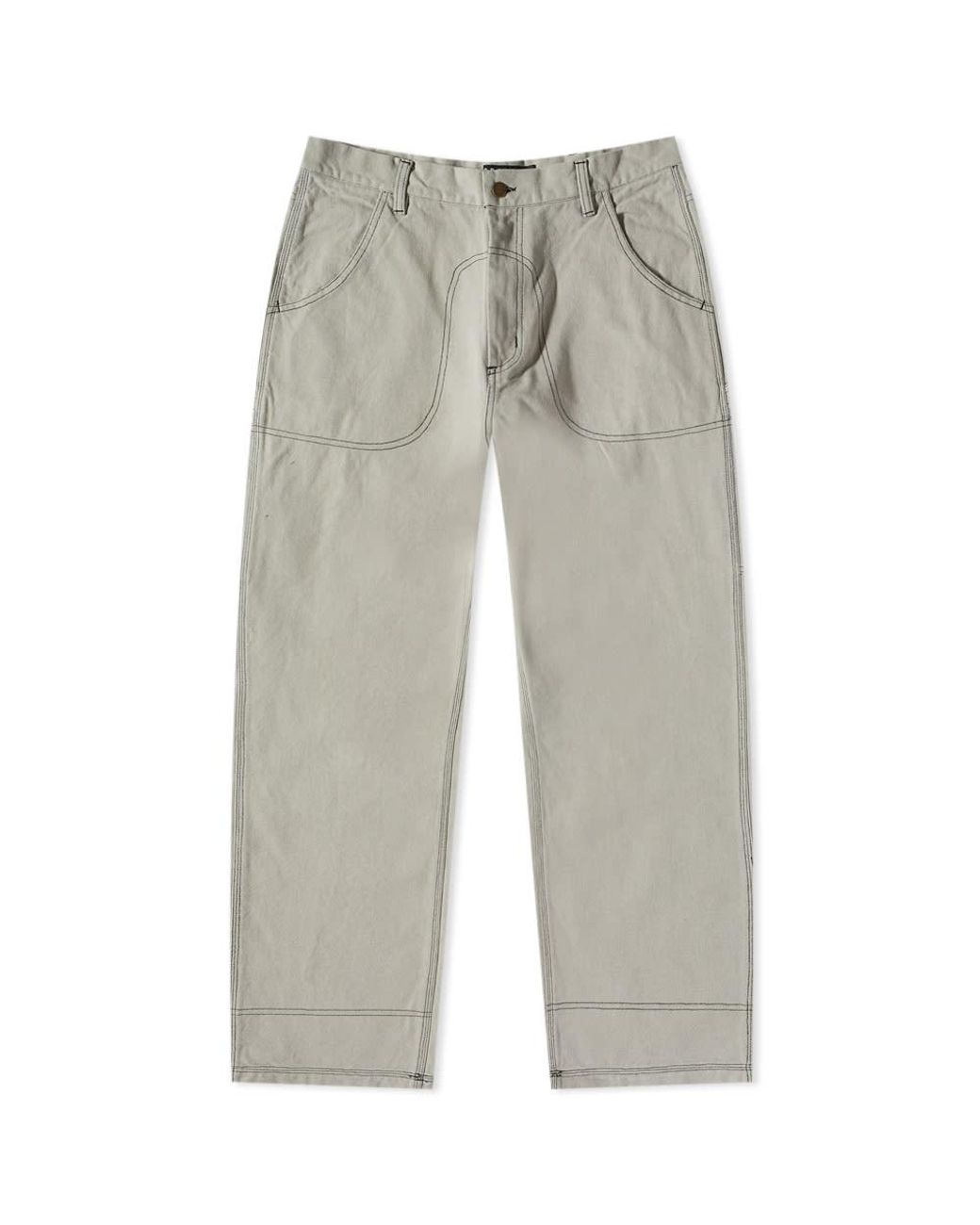 Bronze 56k 56 Duck Canvas Pants in Gray for Men Lyst
