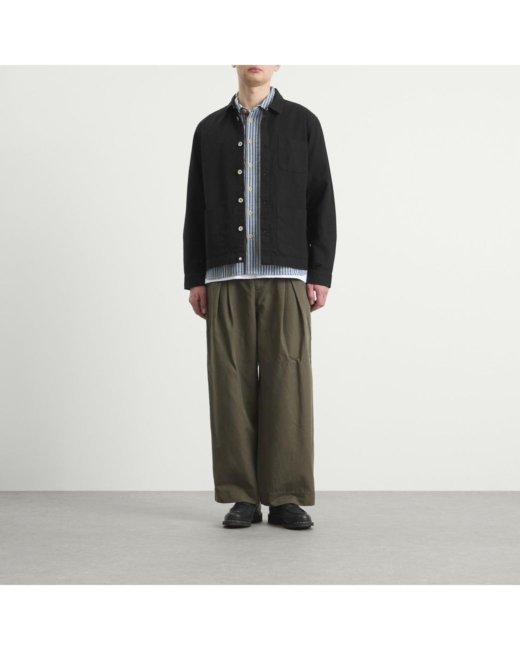 Folk Black Assembly Jacket for men