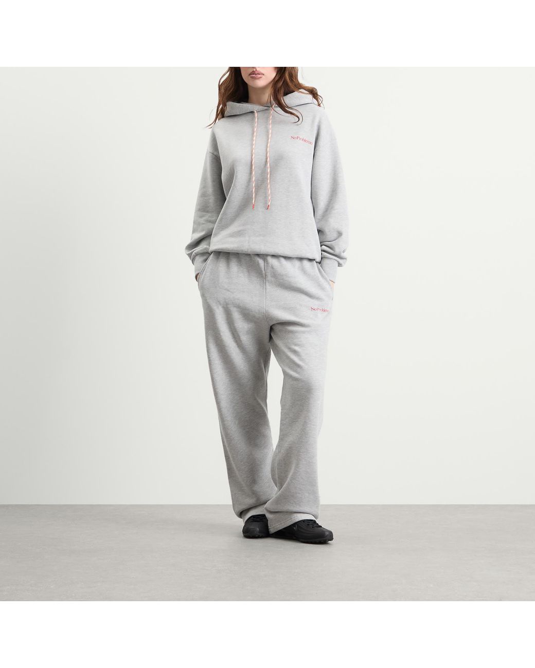 No Problemo White Mini Problemo Hoodie