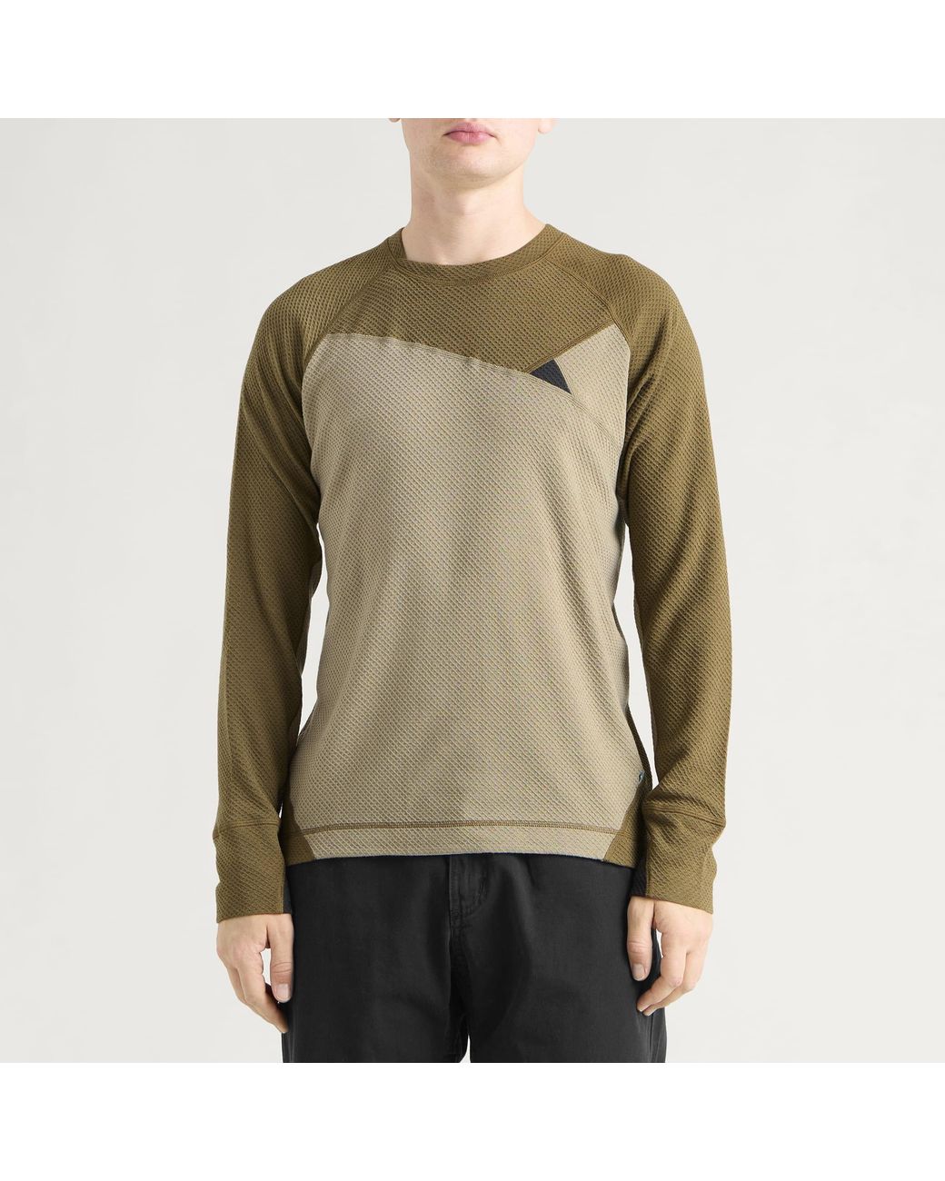 Klattermusen Green Huge Crew Sweatshirt for men