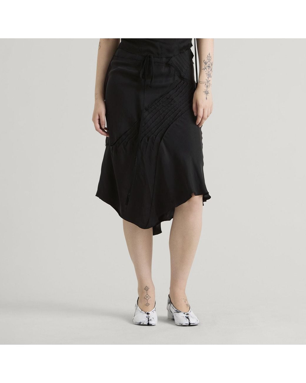 KNWLS Black Elisir Skirt