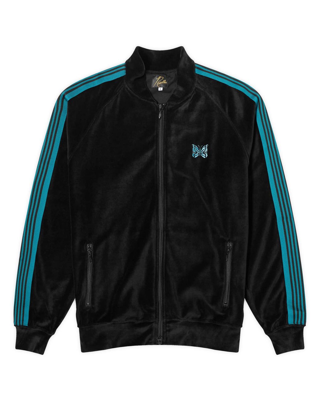 Needles Velour Rc Track Jacket in Black for Men | Lyst