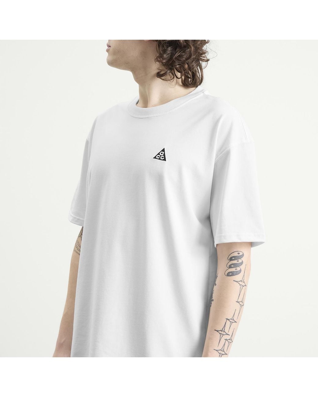 Nike White Acg Camp T-Shirt for men