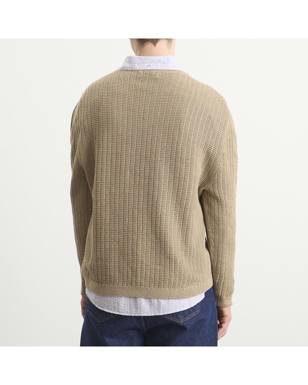 Carter Young Natural Lounger V-Neck for men