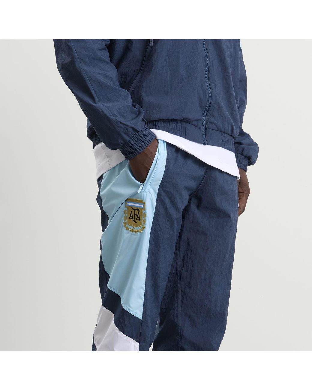 Adidas Blue Afa Eqt Track Pant for men