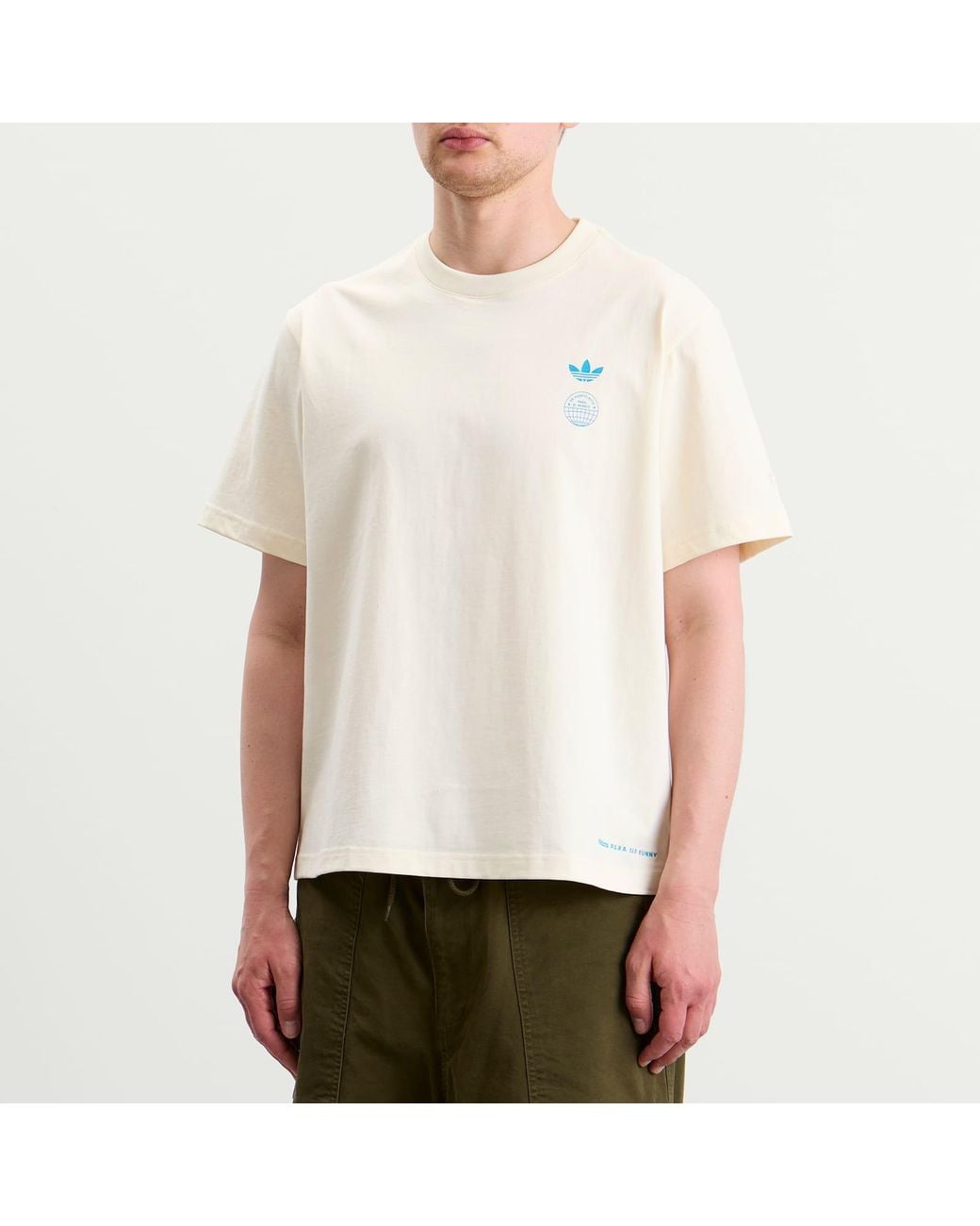 adidas X Bad Bunny London Tour Merch T-Shirt in White for Men | Lyst