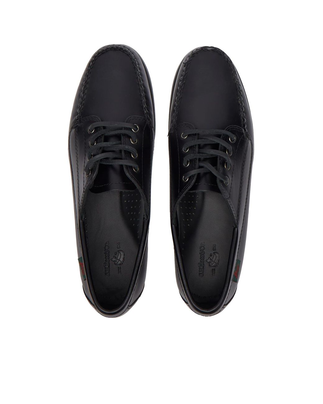 G.H. Bass & Co. Camp Moc Jackman Pull Up in Black for Men | Lyst