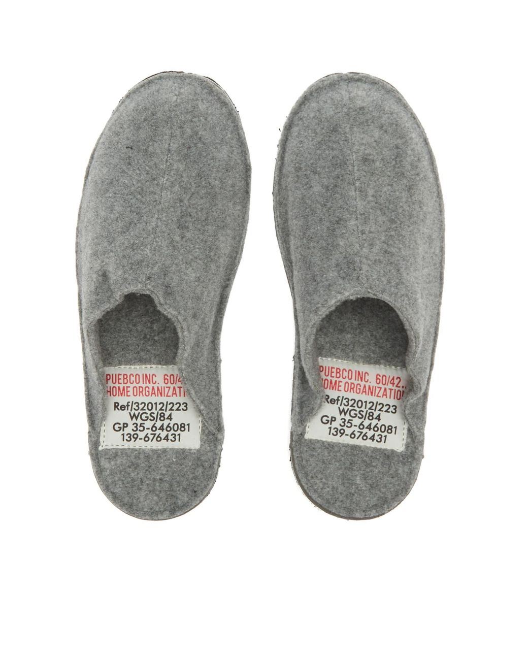 Puebco Gray Small Slipper for men