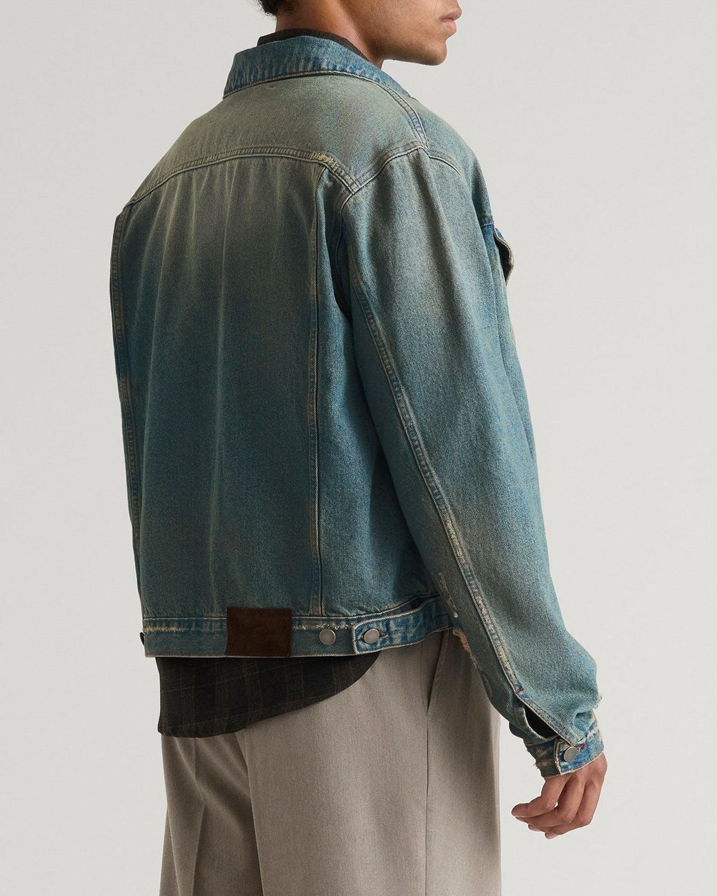 Danny Sizer Daniel Simmons Denim Jacket in Blue for Men | Lyst