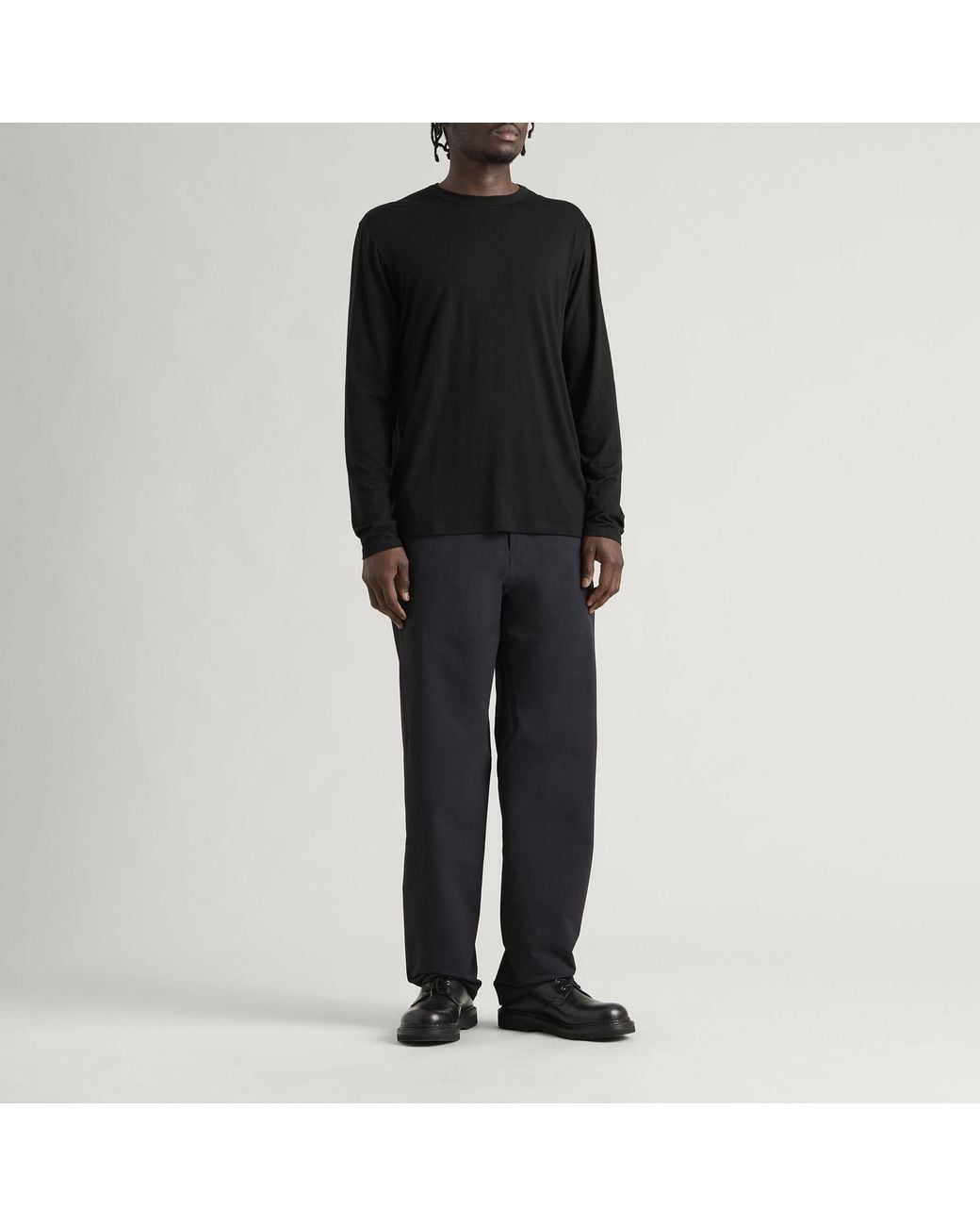 Arc'teryx Black Arc'Teryx Veilance Frame Long Sleeve Shirt for men