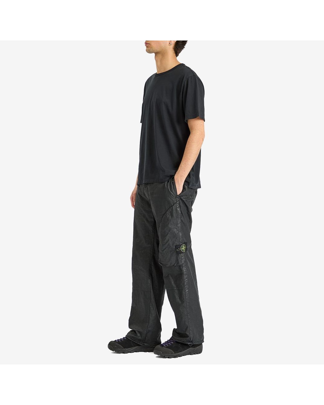 Stone Island Organic Nylon Panama-Tc Cargo Pants in Gray for Men