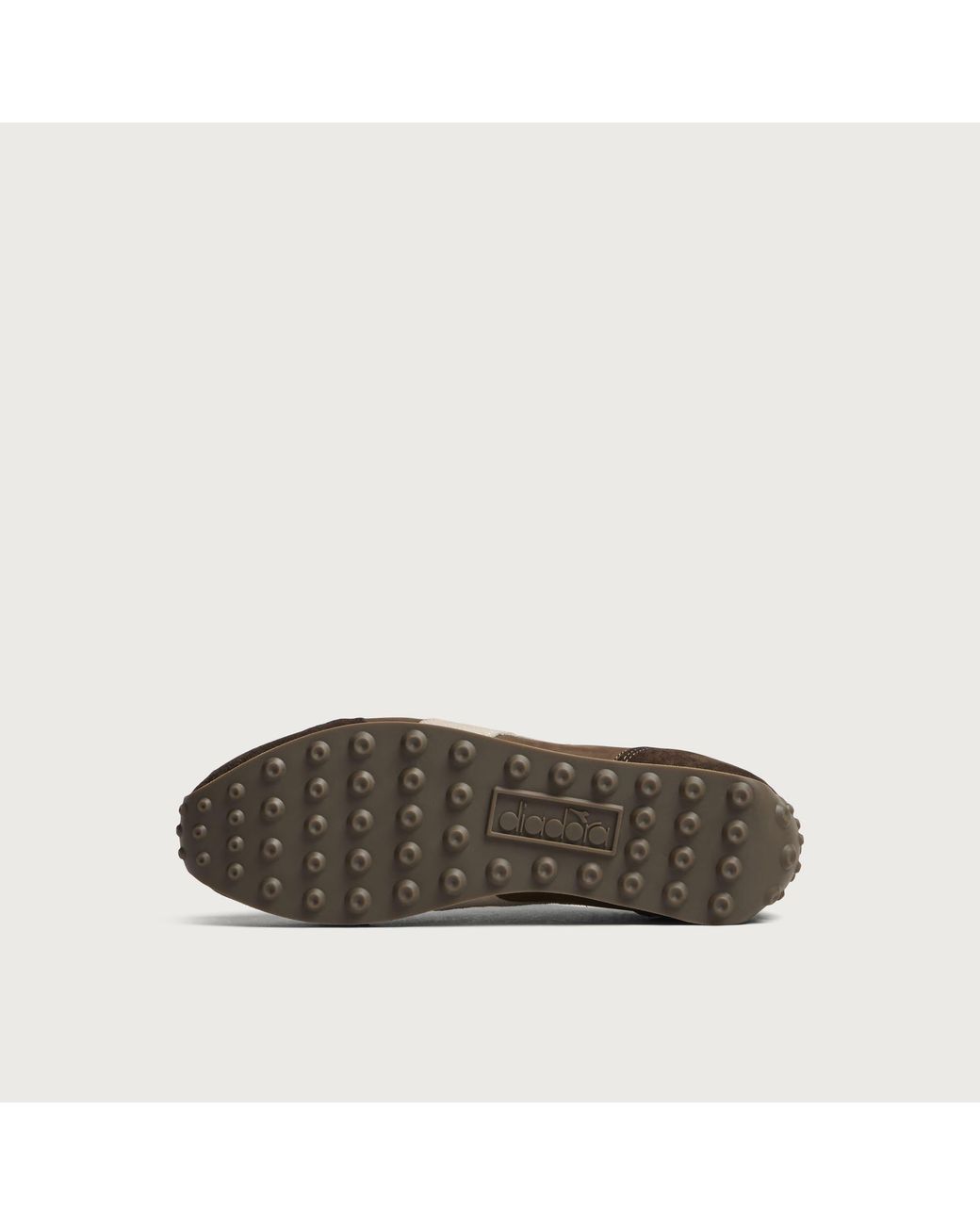 Diadora Brown Rally Waxed Sneaker for men