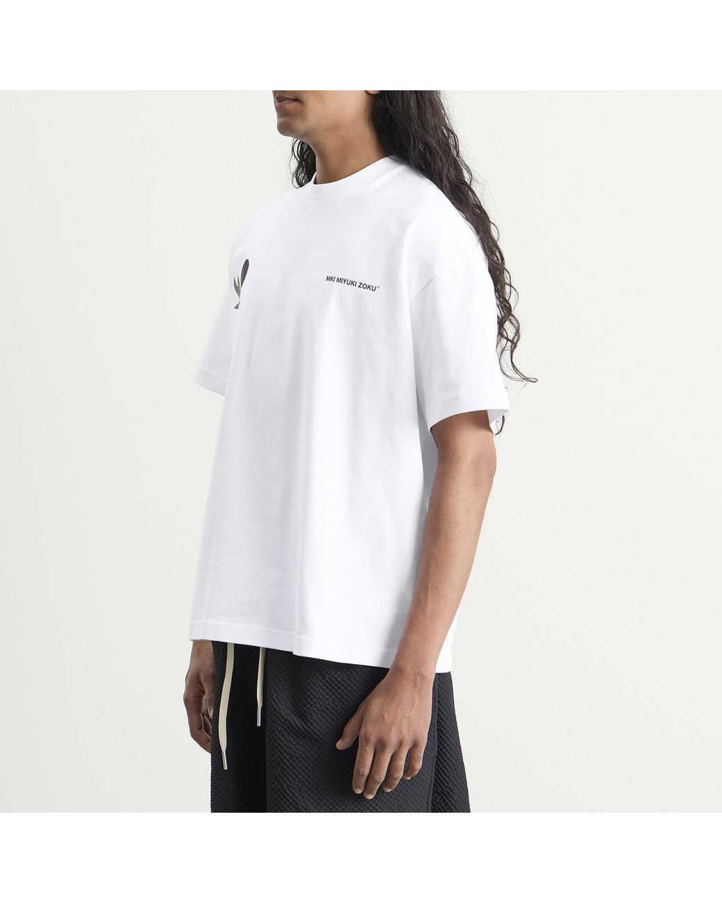 MKI Miyuki-Zoku White Presented By End. Swallow T-Shirt for men