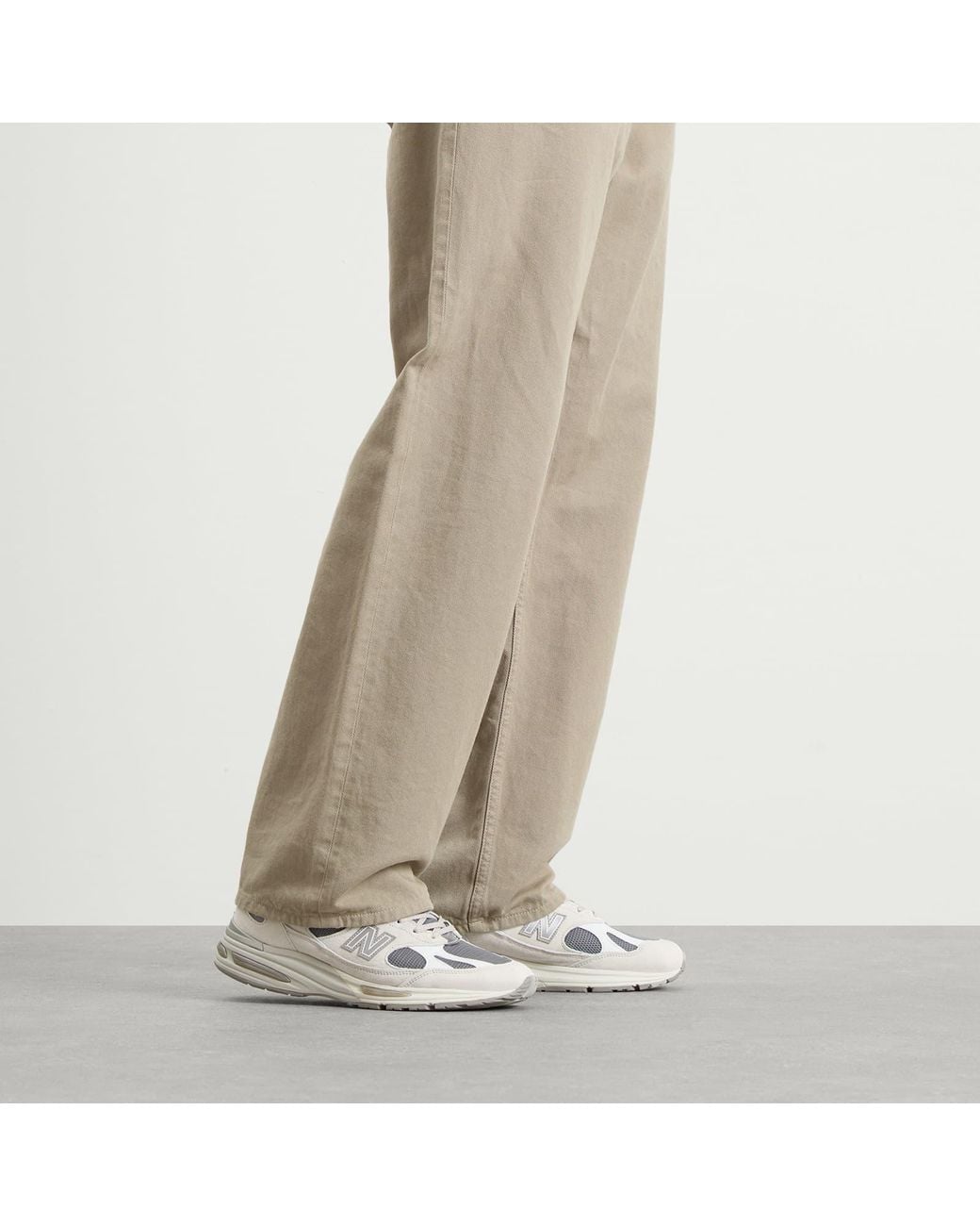 New Balance White U991Lg2