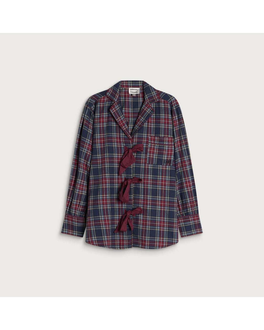 Damson Madder Blue Antonella Pyjama Set