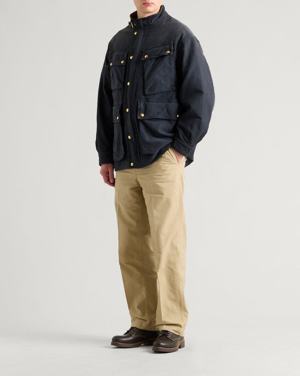 Visvim Blue Alta Field Jacket for men