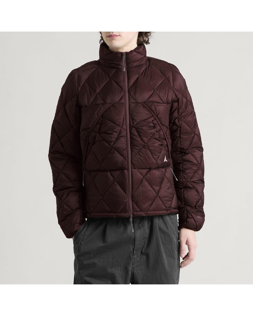 Roa Brown Nuna 800 Fp Hooded Down Jacket for men