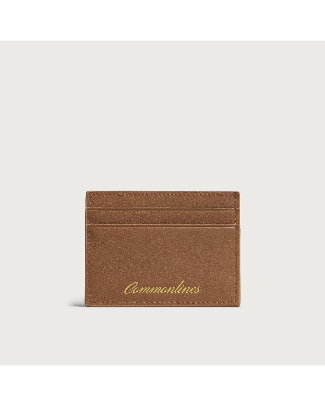Common Lines Brown Cardholder for men