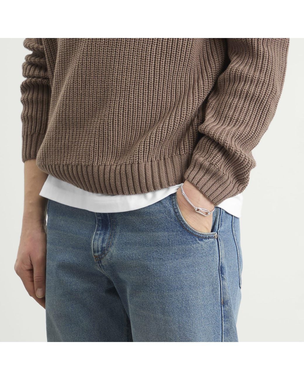Miansai Metallic Ira Chain Bracelet for men