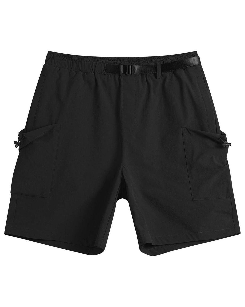 Mellow Clo Black Forage Shorts for men