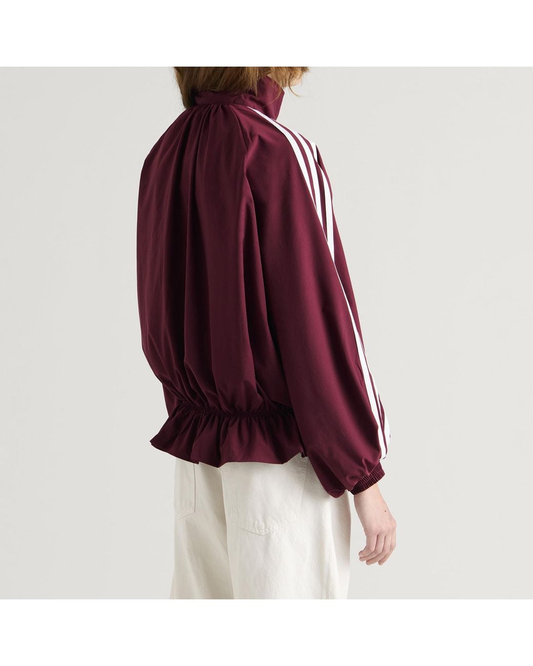 Adidas Red Blousy Oversized Track Top
