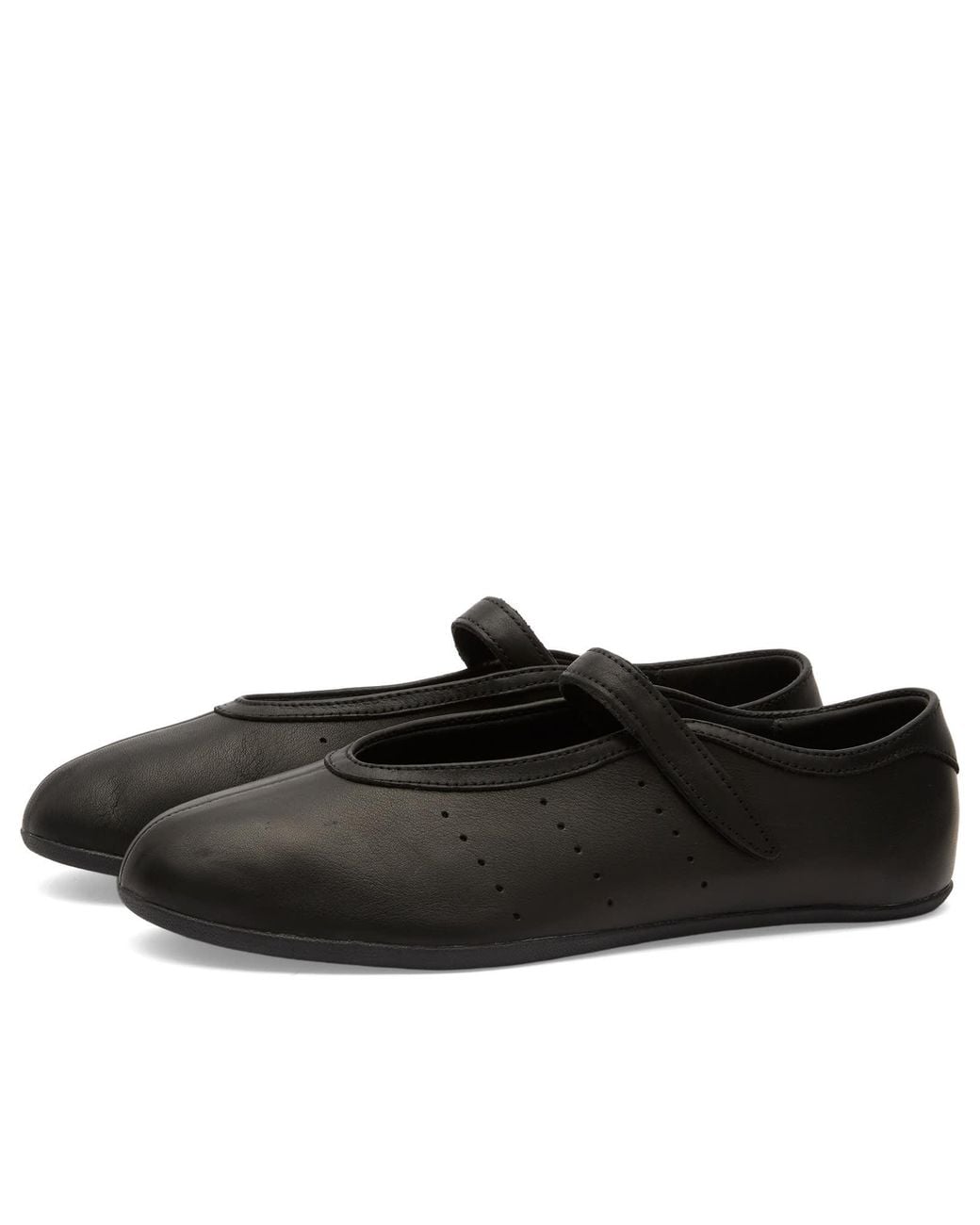 Adidas Black Stan Smith Lo Ballet Sneaker