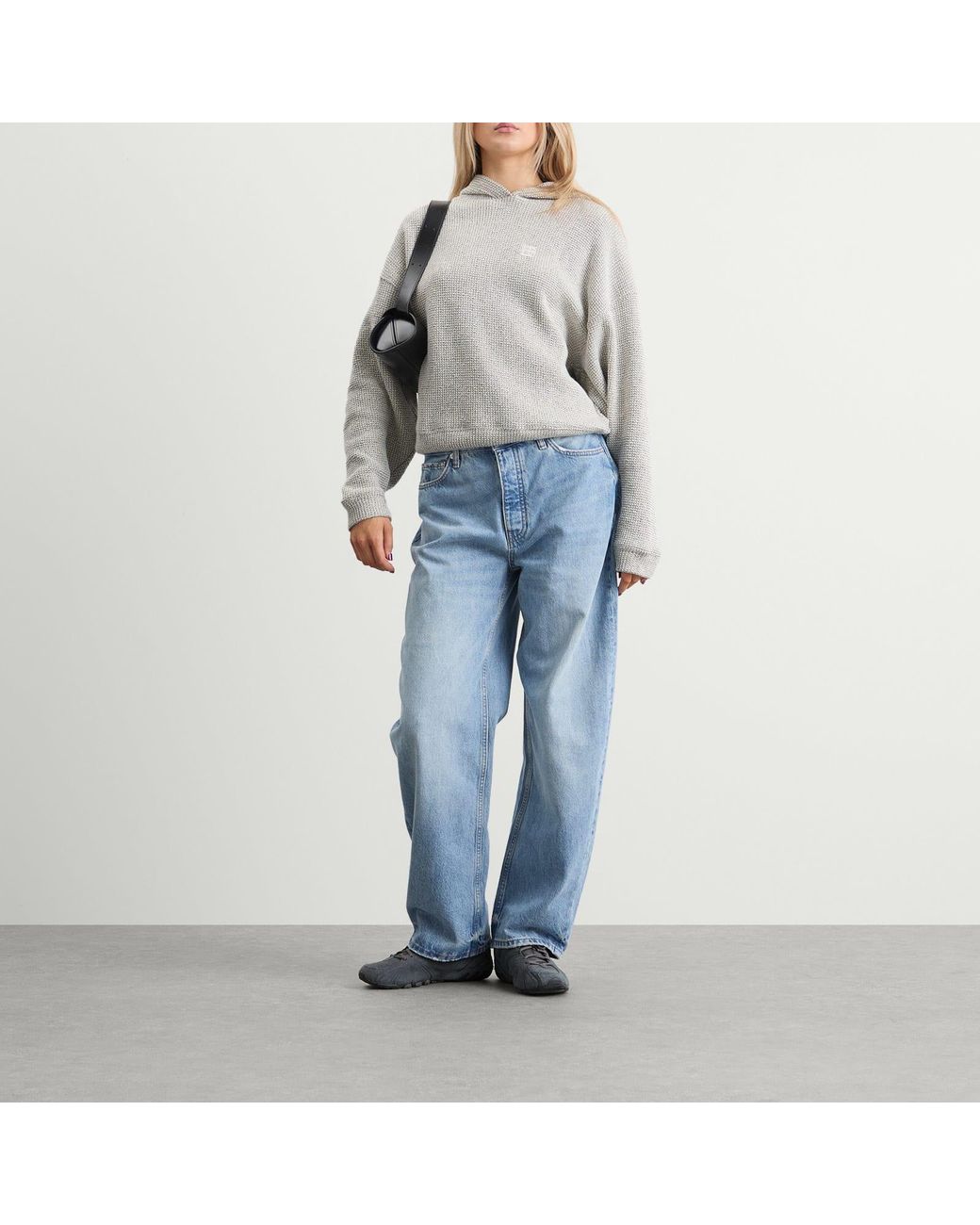 Anine Bing Gray Alec Hoodie