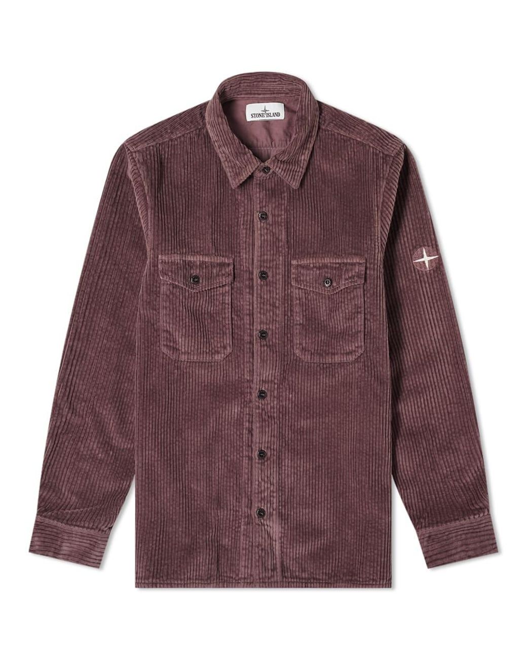 stone island overshirt mauve