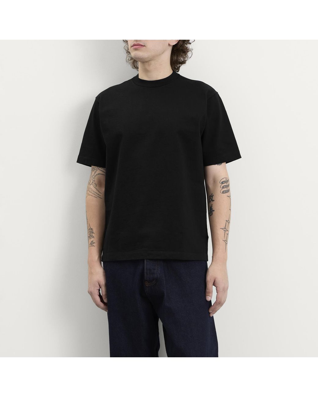 Lady White Co. Black Rugby T-Shirt for men
