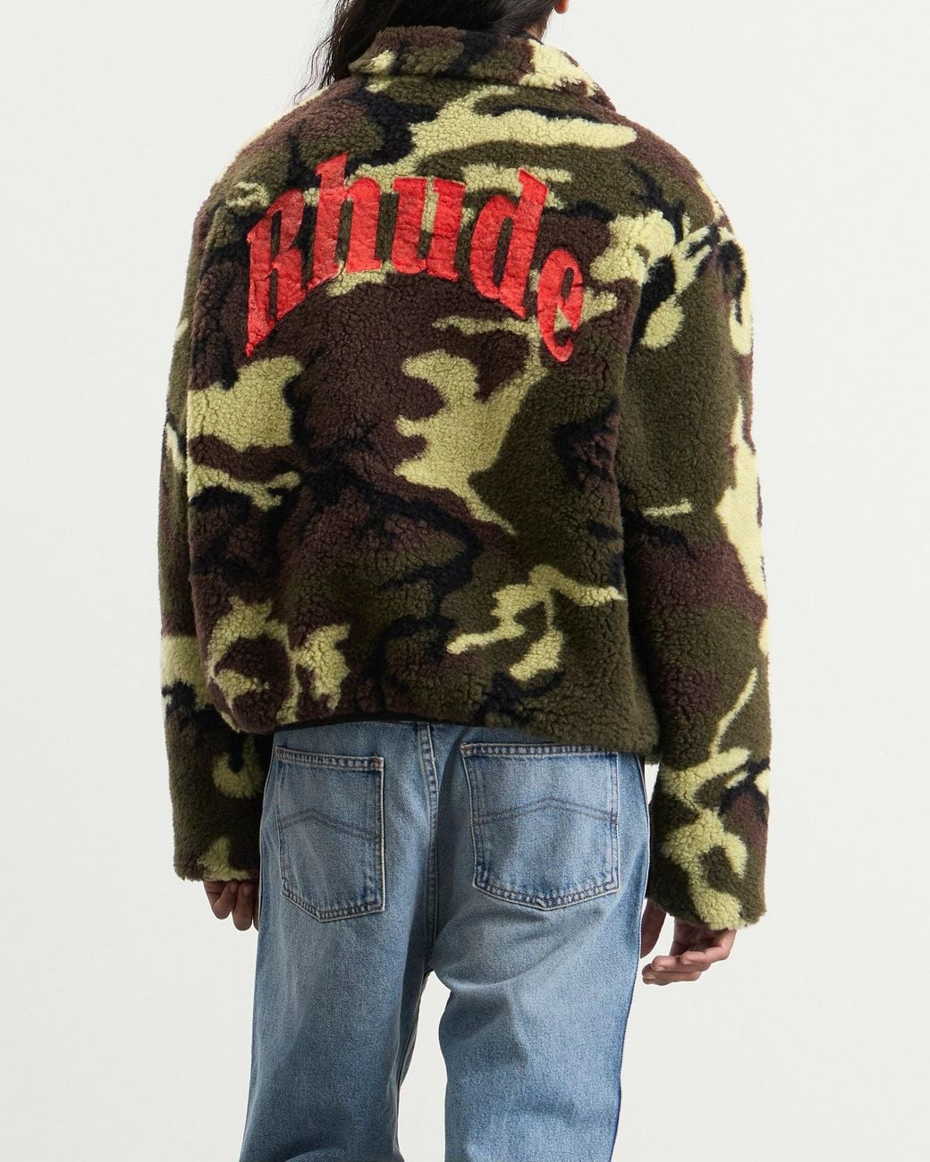 Rhude Multicolor Parilla Camouflage Jacket for men
